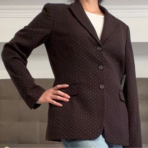 Tahari Brown blazer size 10 NWOT